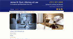 Desktop Screenshot of criminallawyermobile.com