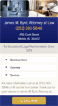 Mobile Screenshot of criminallawyermobile.com
